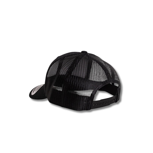 Casquette noire avec filet arrière respirant style streetwear été Santa Maria Concept Store