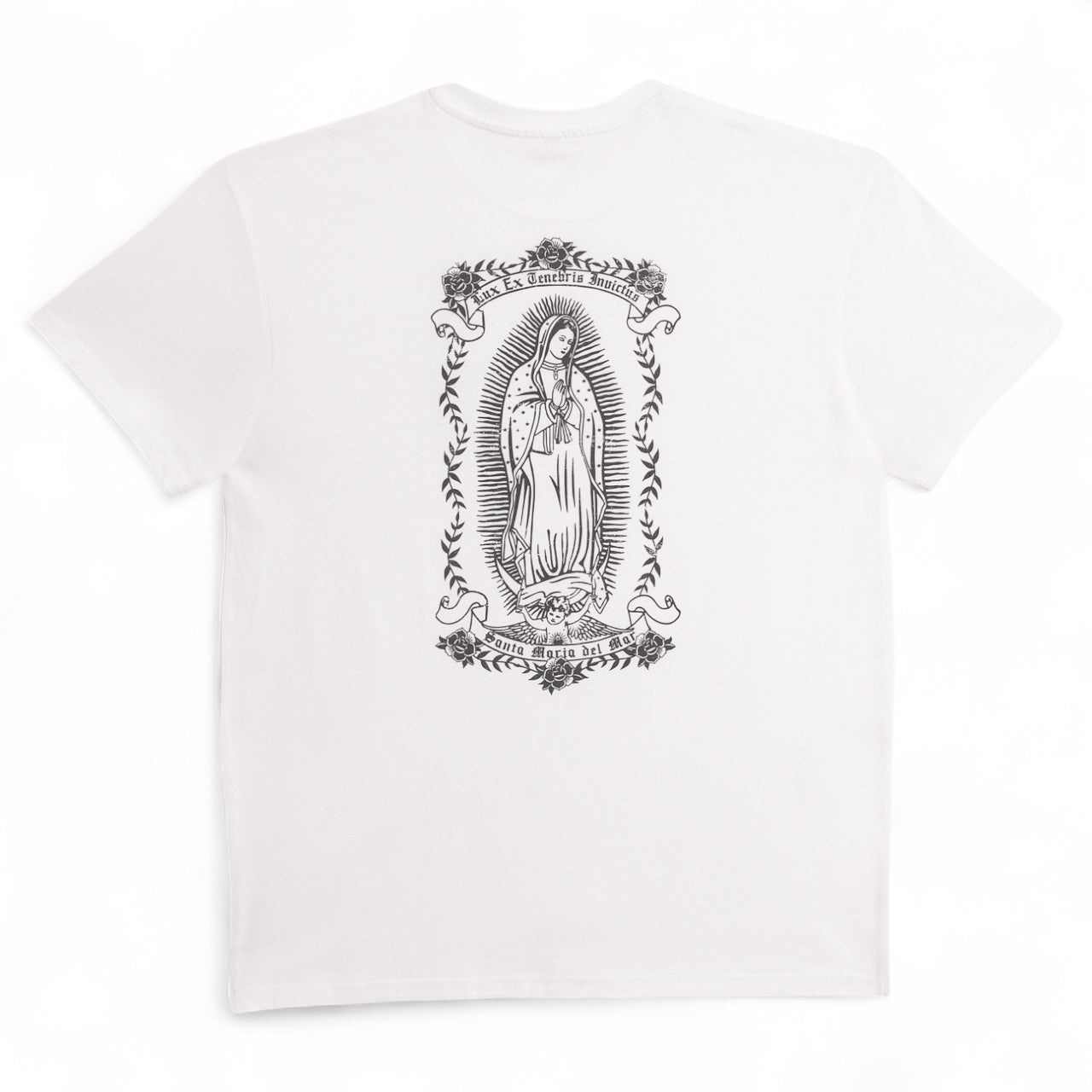 T SHIRT SANTA MARIA OVERSIZE BLANC