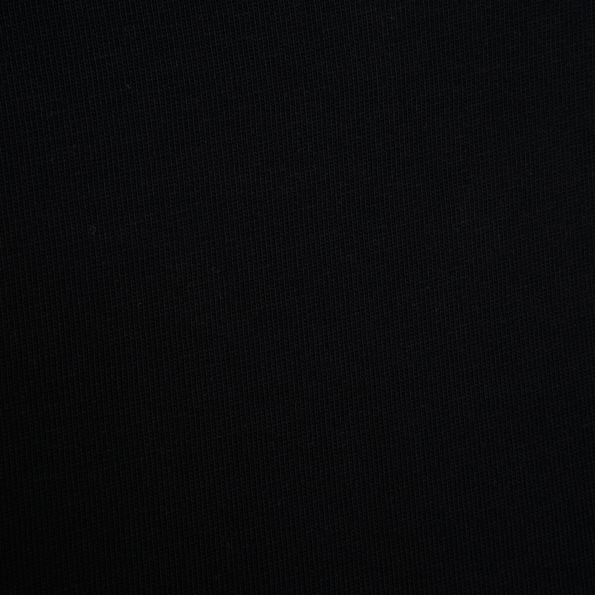 Détail du coton biologique du t-shirt Santa Maria regular noir
