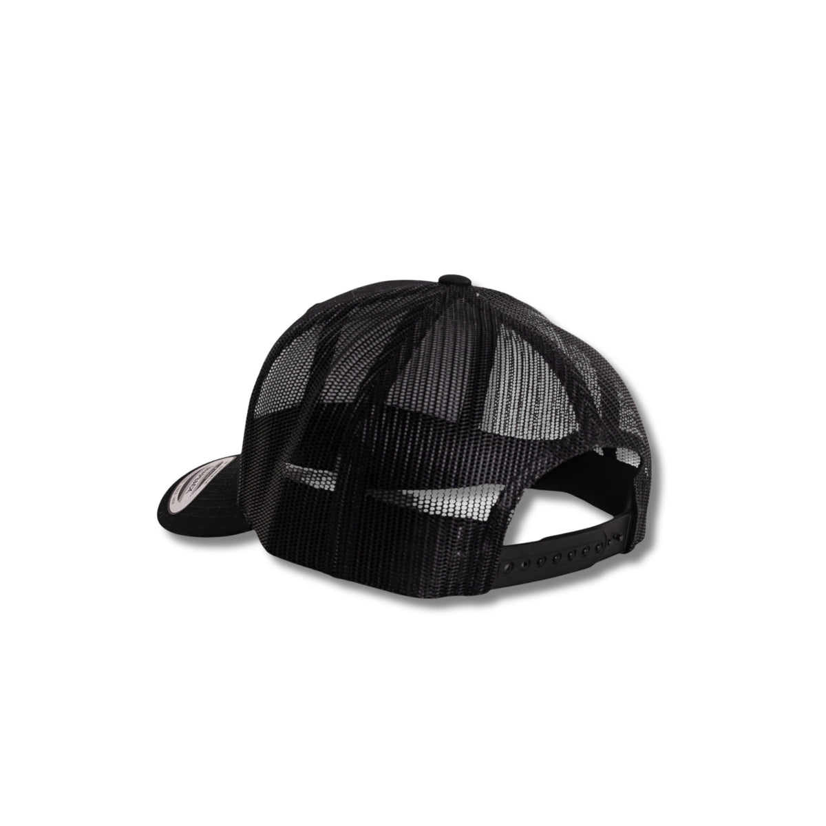 Casquette noire avec filet arrière respirant style streetwear été Santa Maria Concept Store