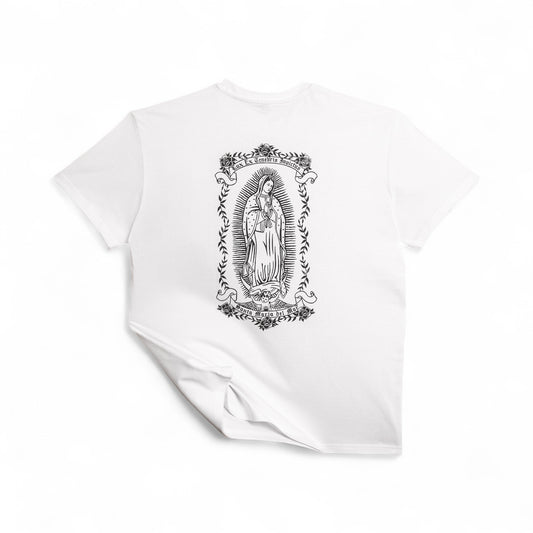 T SHIRT SANTA MARIA OVERSIZE BLANC