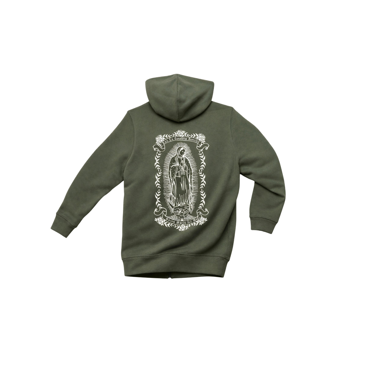 Hoodie Santa Maria dos veste à capuche coton bio fabrication française design imprimé