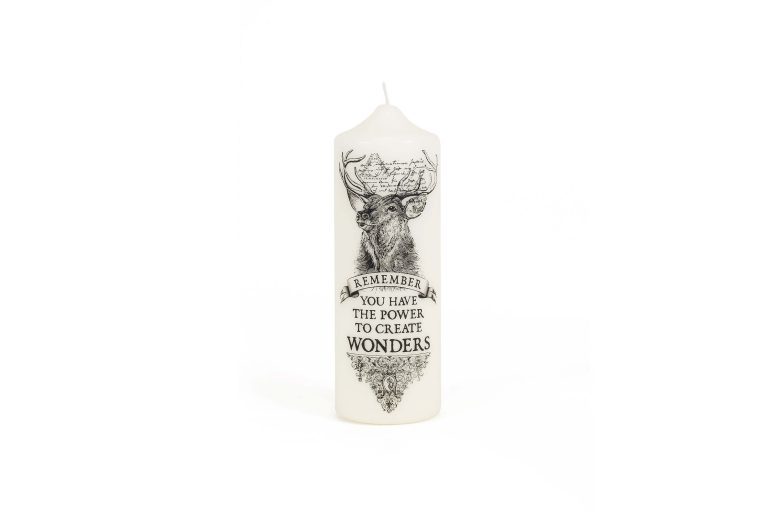 bougie coreterno wonders bougie pilier artisanale italienne decoration interieur bougie design objet decoratif mystique