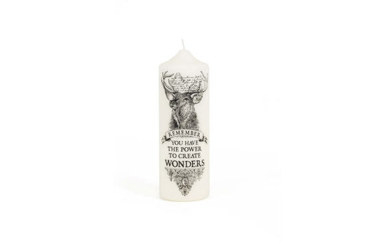 bougie coreterno wonders bougie pilier artisanale italienne decoration interieur bougie design objet decoratif mystique