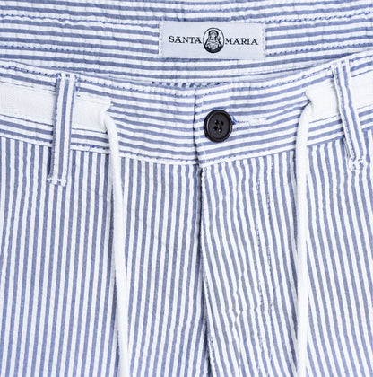 detail fermeture pantalon seersucker bouton coton bio pantalon homme fabrication artisanale