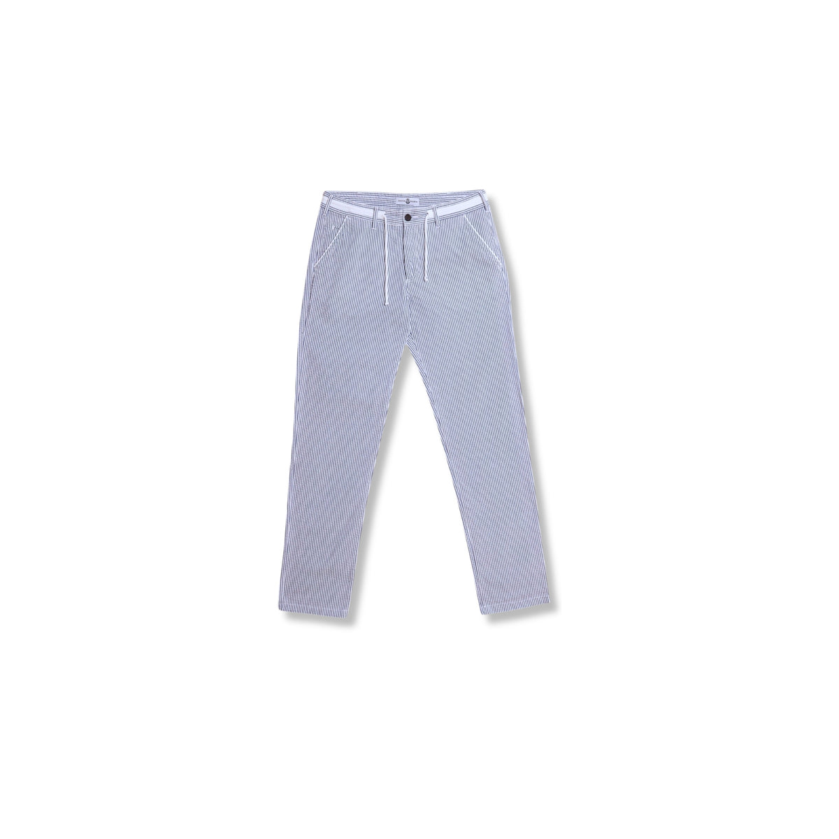 pantalon seersucker homme coupe droite style ete pantalon leger respirant coton bio