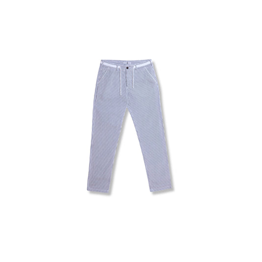 pantalon seersucker homme coupe droite style ete pantalon leger respirant coton bio