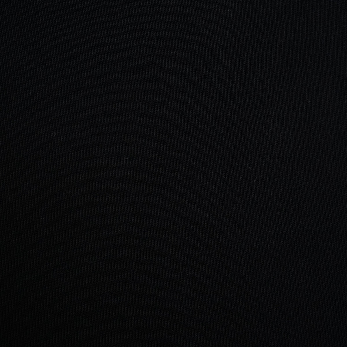 Détail du coton biologique du t-shirt Santa Maria oversize noir
