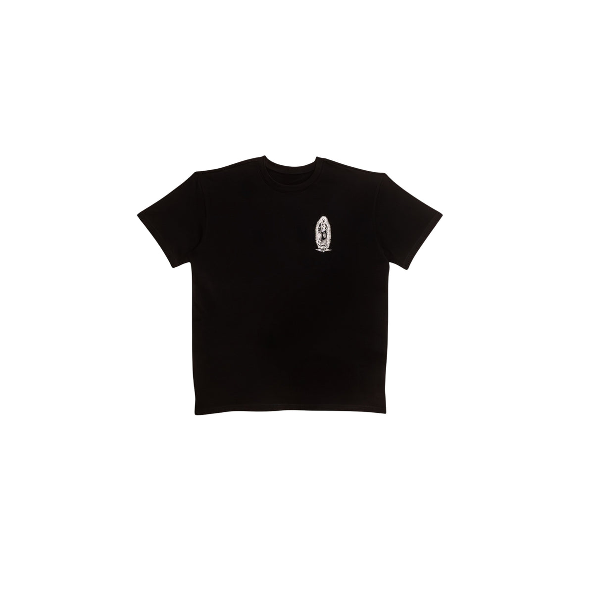 t shirt oversize noir santa maria coton biologique unisexe coupe ample t shirt homme femme