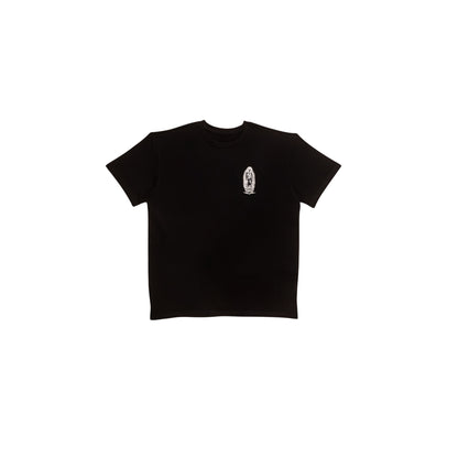 t shirt oversize noir santa maria coton biologique unisexe coupe ample t shirt homme femme