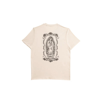 t shirt natural raw Santa Maria coton bio coupe droite vetement unisexe style casual